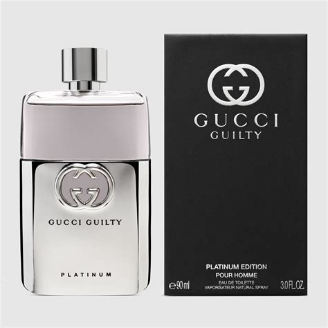 gucci guilty platinum 90ml eau de toilette|Gucci Guilty black aftershave 90ml.